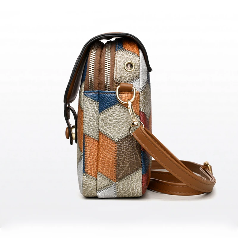 Mobile Phone Bag Crossbody Bag Women's Shoulder Bag Versatile Fashionable Exquisite Soft Leather Casual Small Bag