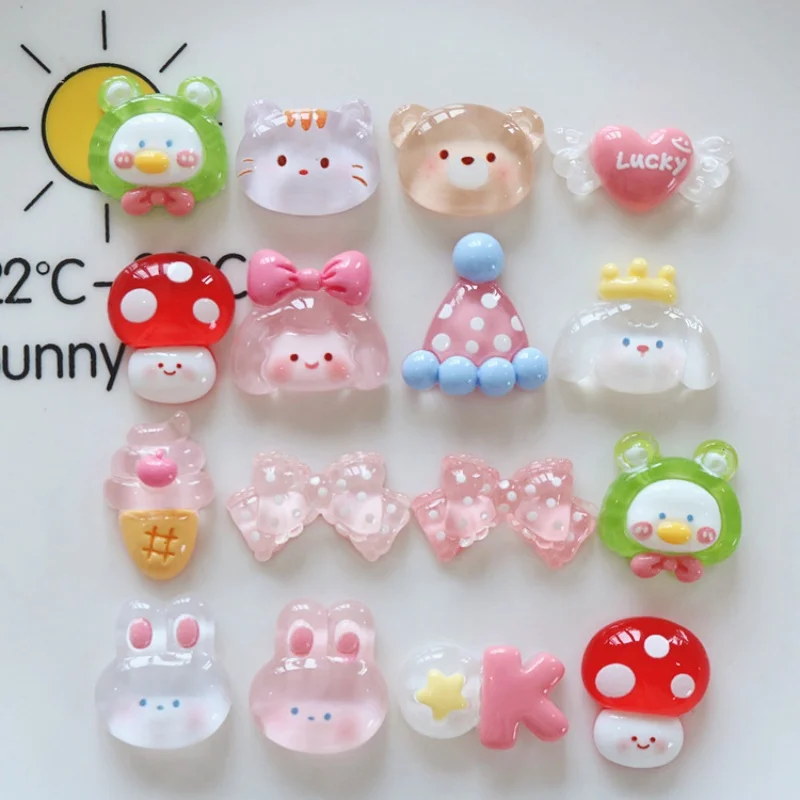 16 Teile/satz Cartoon Mädchen Schuhe Charms Harz Schuhe Zubehör DIY Armband Loch Slipper Decor Erwachsene Kinder Weihnachten Geschenke