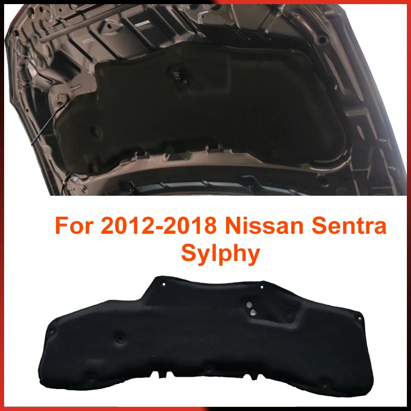 2012- for Nissan Sentra Sylphy 2012 2013 2014 2015 Accessories Heat Sound Insulation Cotton Pad Soundproof