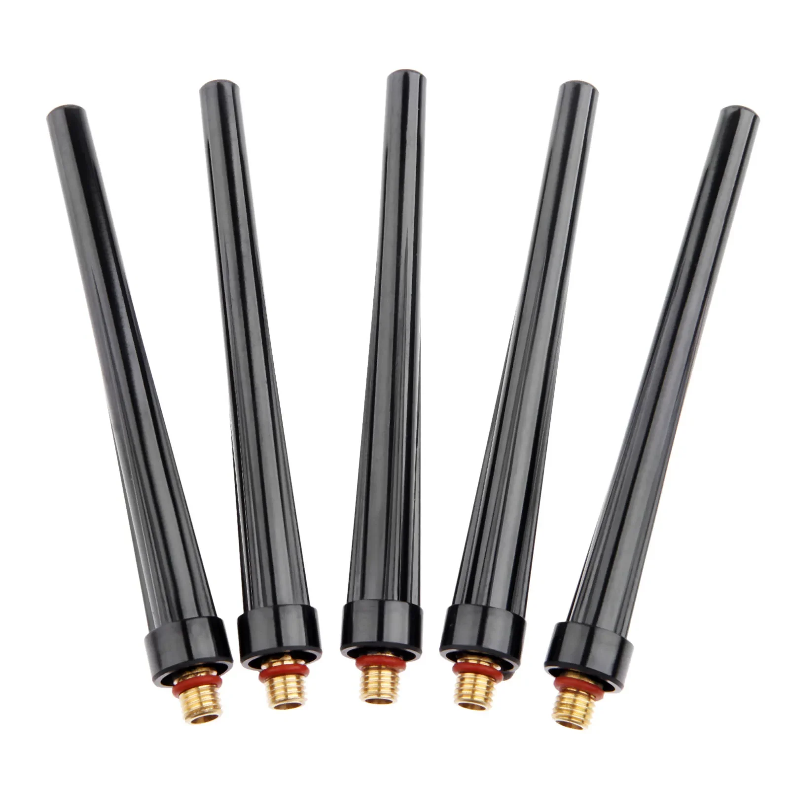 Welding Back Cap (Long) 41V24 Matching Tig Welding Torch WP-9 WP-20 WP-25 TIG Cutting Consumable Fittings Accessories 5pcs/set