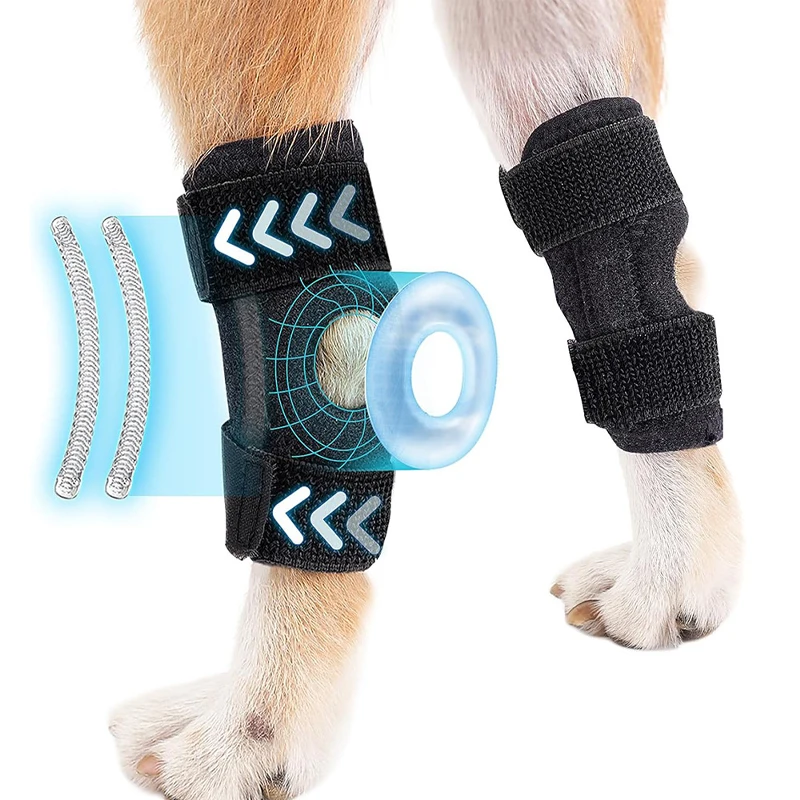 Pet Injury Recovery Knee Pads - Breathable Leg Support Wrap