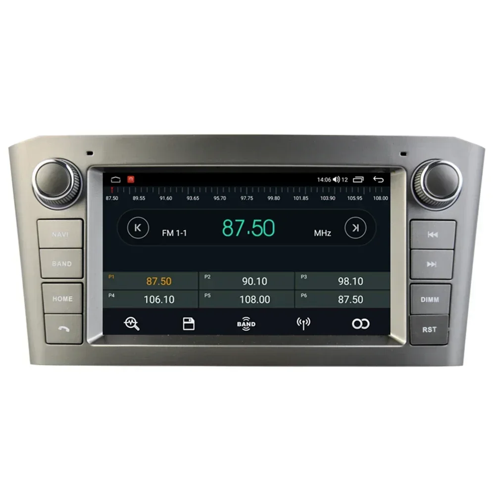 

CarPlay 7 ''Android 13,0 автомобильный DVD-плеер 8 Гб 128G мультимедийный автомобильный радиоприемник GPS WiFi для TOYOTA AVENSIS T25 2002 -2005 2006 2007 2008