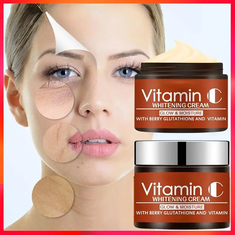 Beautycome   C Cream Vitamin C Whitening Cream Facial cream to remove freckles, remove dark spots, brighten skin.