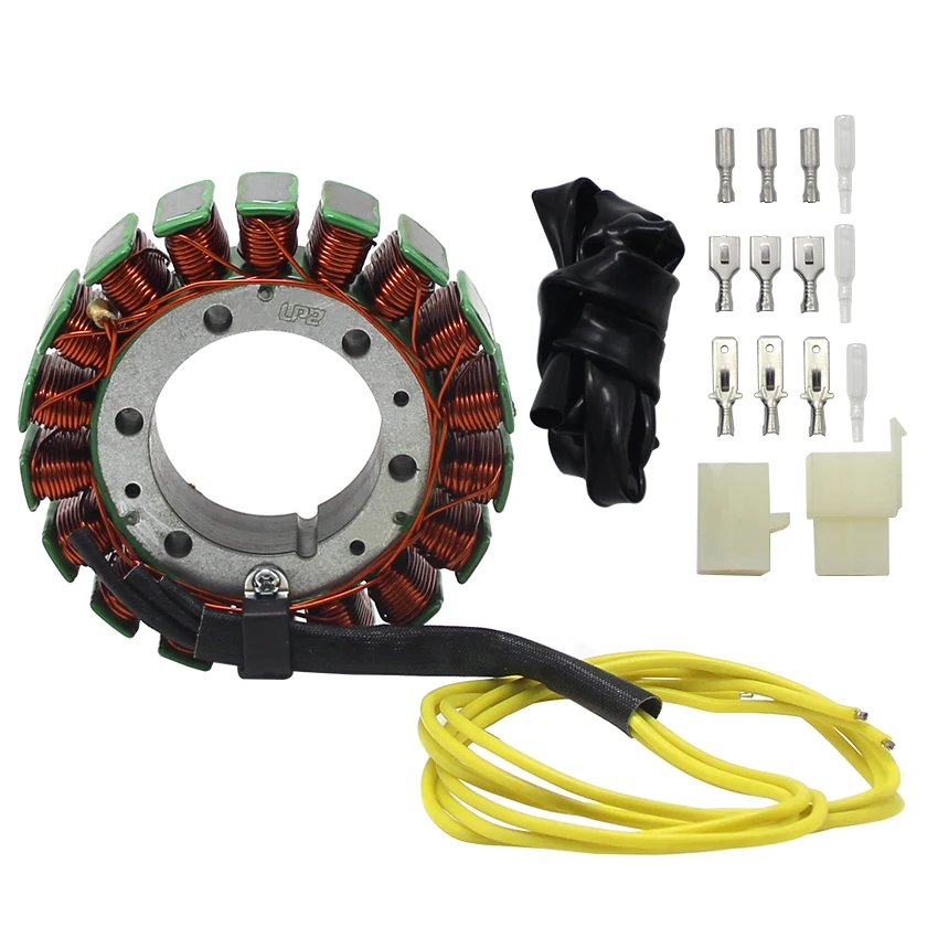 혼다 CX500 CX650 맞춤형 터보 GL500 고속도로 VT700 VT1100C VT800C 섀도우 용 오토바이 고정자 코일 레귤레이터 정류기 세트