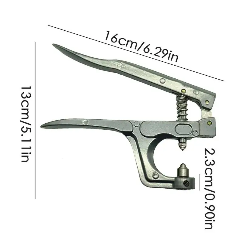 Badminton Stringing Clamp Handheld Portable Grommet Eyelet Plier Crimping Badminton Racket Cold Press repair