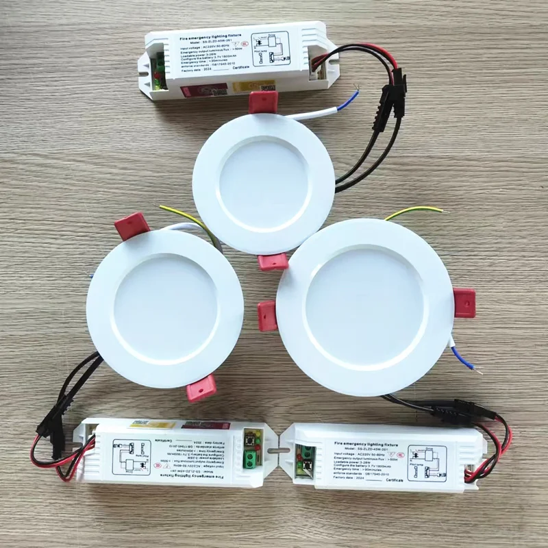 ไฟฉุกเฉิน3-24W มีหลอดไฟฉุกเฉินหลายรุ่นให้เลือกพร้อม AC85-265V จ่ายไฟแบบถอดเปลี่ยนได้ 1