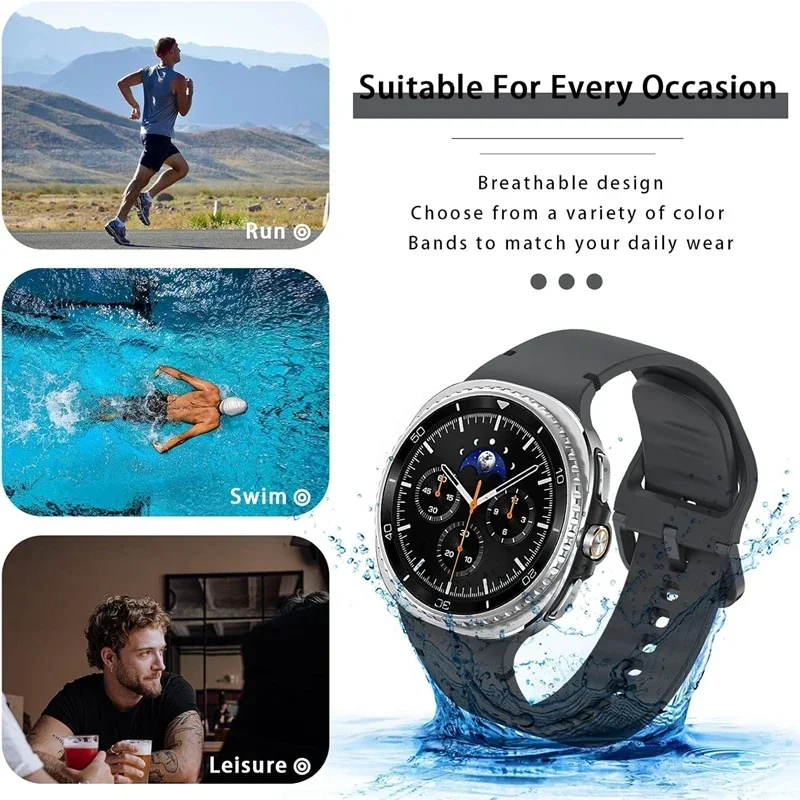 Premium Silicone Sports Watchband - Durable and Comfortable Wristband for Active Lifestyles