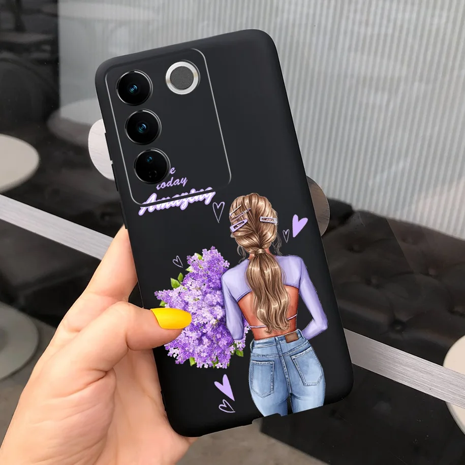 Fashion Candy Color Painted Soft Shell Back Cover Case