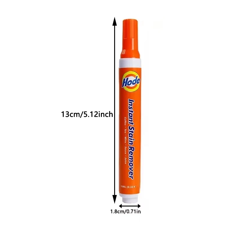 1/3pcs No-wash Portable Stain Remover Pen Portable Travel-Friendly Works on Food & Drink Stains Multipurpose Bleach Pen
