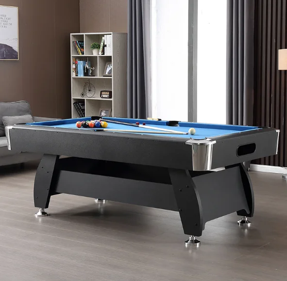 Home and Commercial Hot Sell Snooker & Billiard Tables American Black Eight Pool Table - Image 2
