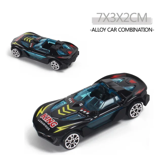 Kids Metal Cars Hot Educational Toy Children's Alloy Car 1/87 Die Cast Metal Alloy Children's Toy Car for Boy Gift Free Shipping 6