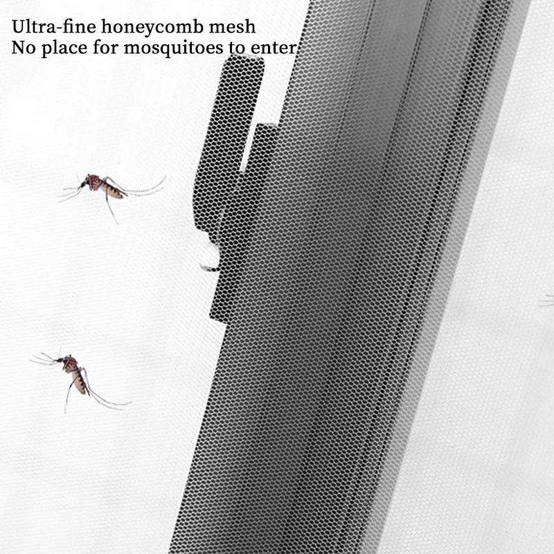 1/2/3pcs Window Mosquito Net Self-adhesive Anti Mosquito Door Mosquito Mesh DIY Free Cutting Mosquito Net  Insect Curtain Screen 3