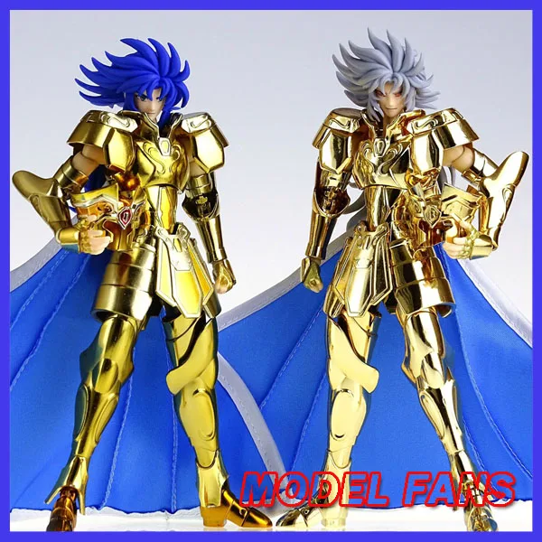 

MODEL FANS IN-STOCK MST Gemini Saga Kanon Saint Seiya metal armor Cloth Myth Gold Ex3.0 metal body action Figure