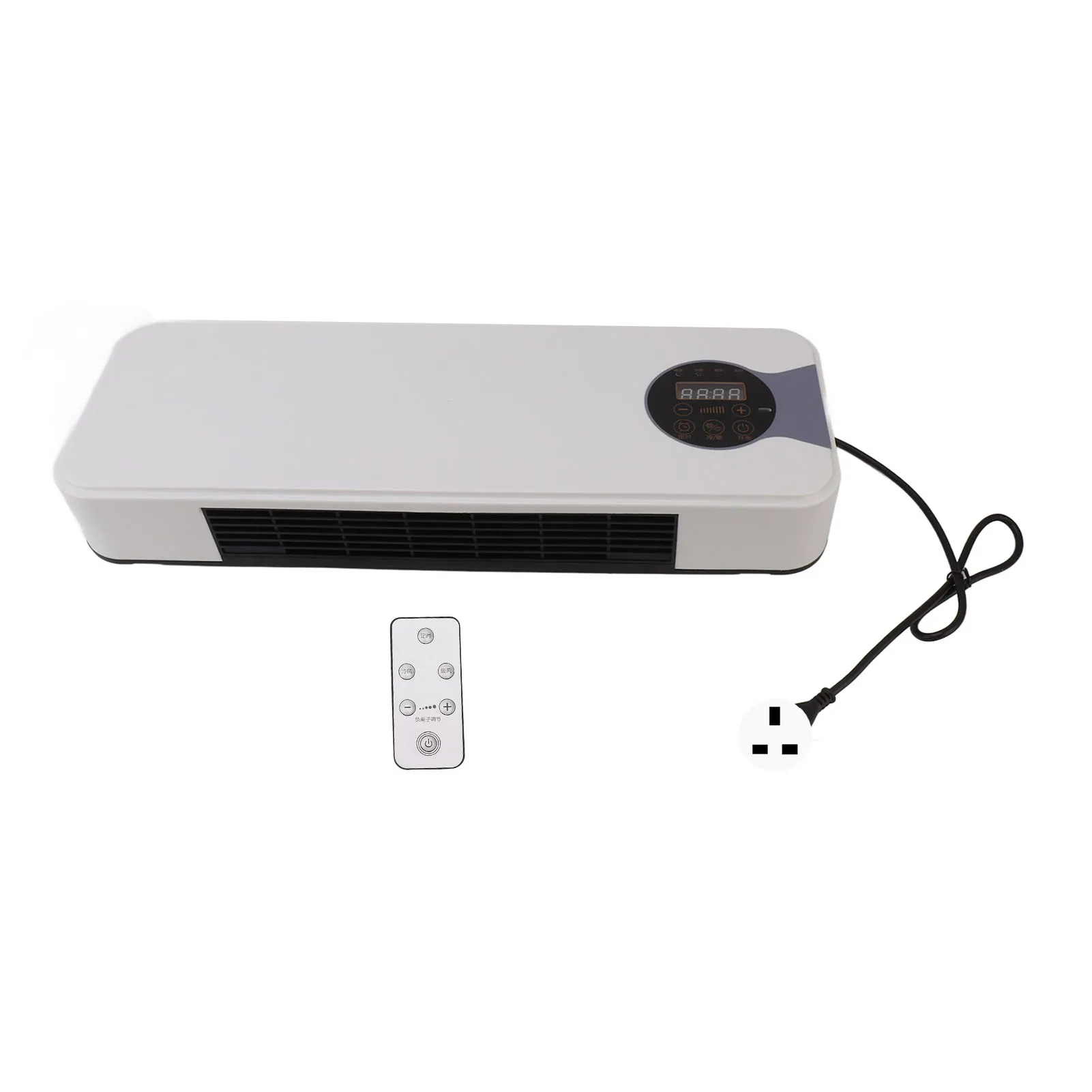 Wall Mounted Air Conditioner Heater Remote Control Portable Mini Cooling  Heating Machine Bedroom Bathroom Electric Heater - AliExpress