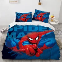 Peter Parker Spider-Man Bedding Quilt Cover Student Bedding Soft Microfiber Bedspread Lightweight Coverlet 4