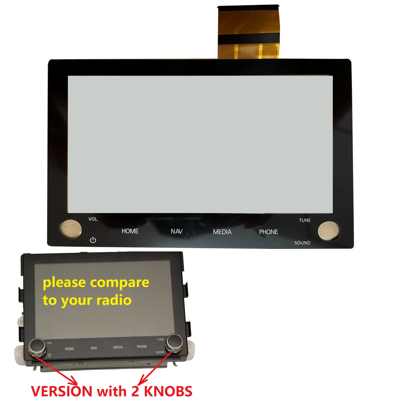 Lcd Touch Screen Digitalizador para Mitsubishi Outlander Nr201 Vidro 8740a046 8740a130 8740a100 8740a098 8740a104 - Imagem 5