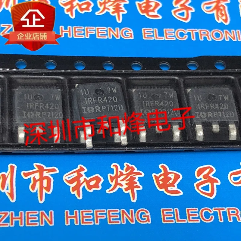 

5PCS-10PCS IRFR420 TO-252 500V 2.4 NEW AND ORIGINAL ON STOCK