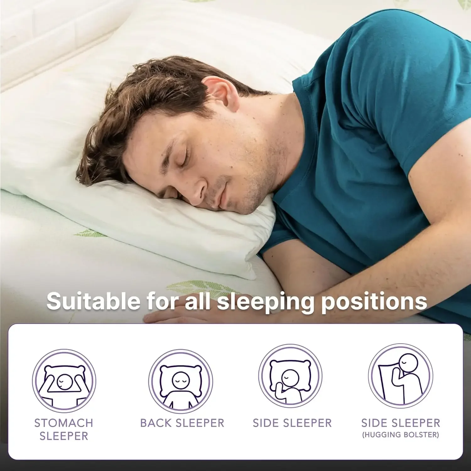 Twin XL Size Mattress, 6 Inch Anula Green Tea Infused Memory Foam Mattress, Twin XL Size Mattress Bed in a Box, CertiPUR-US Cert