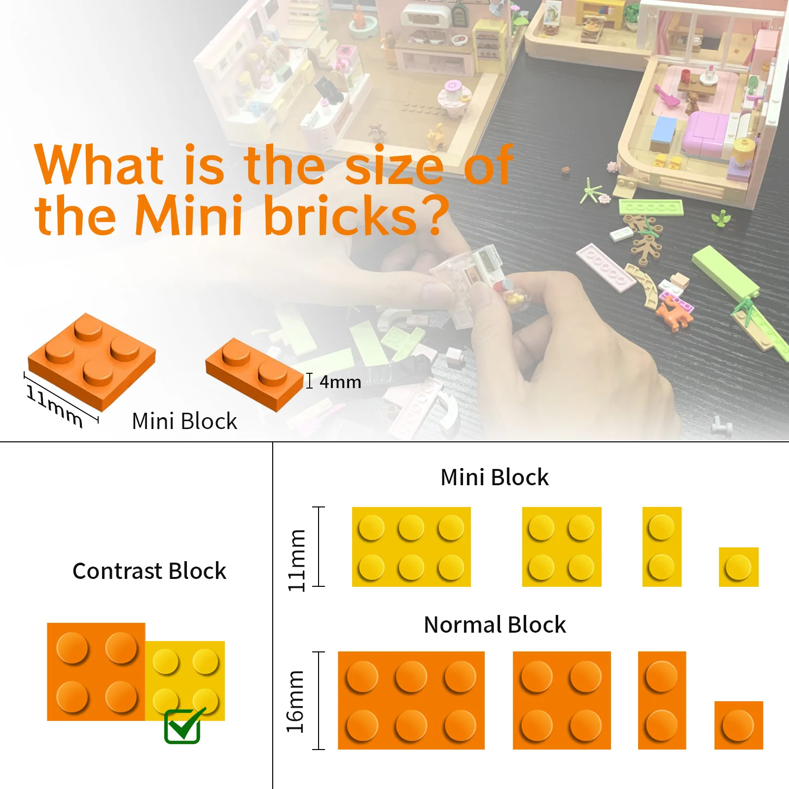 Building Blocks Orchid Flowers Bouquet Flower Blocks Bonsai Plant Model Bricks Romantic DIY Home Decoration Toy for Kids Gift 6