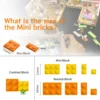 Building Blocks Orchid Flowers Bouquet Flower Blocks Bonsai Plant Model Bricks Romantic DIY Home Decoration Toy for Kids Gift 6