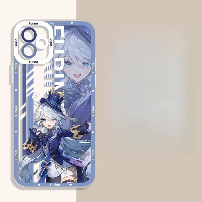Genshin Impact Furina Arlecchino Phone Case for Realme C53