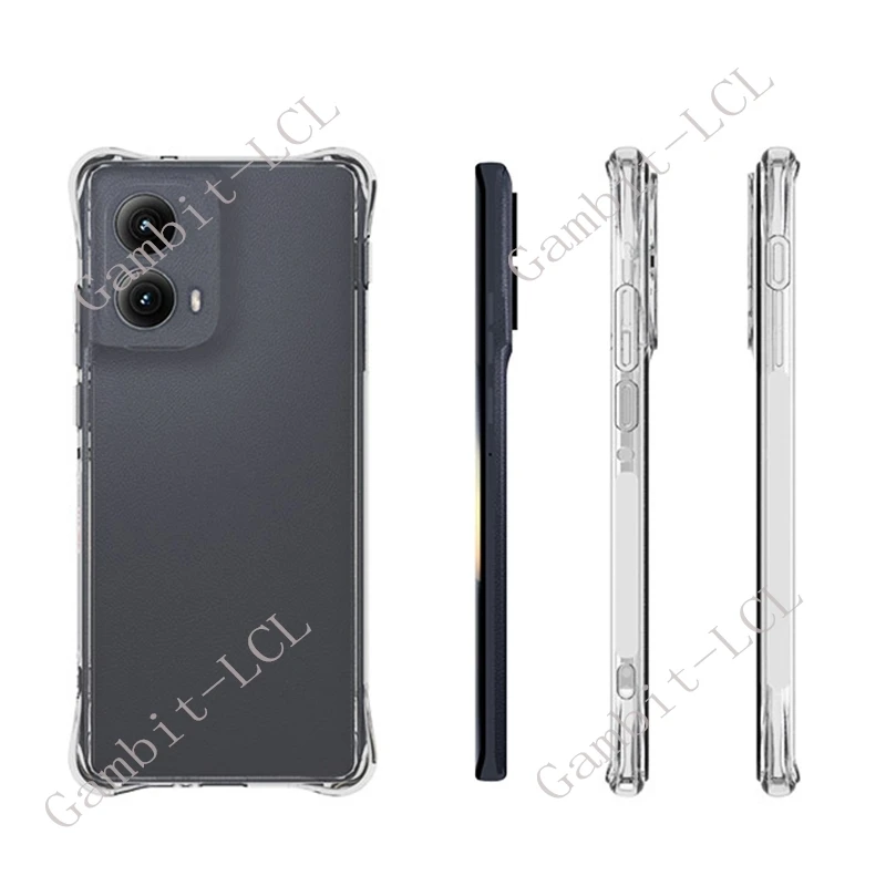 Shockproof Soft TPU Protective Back Shell Case