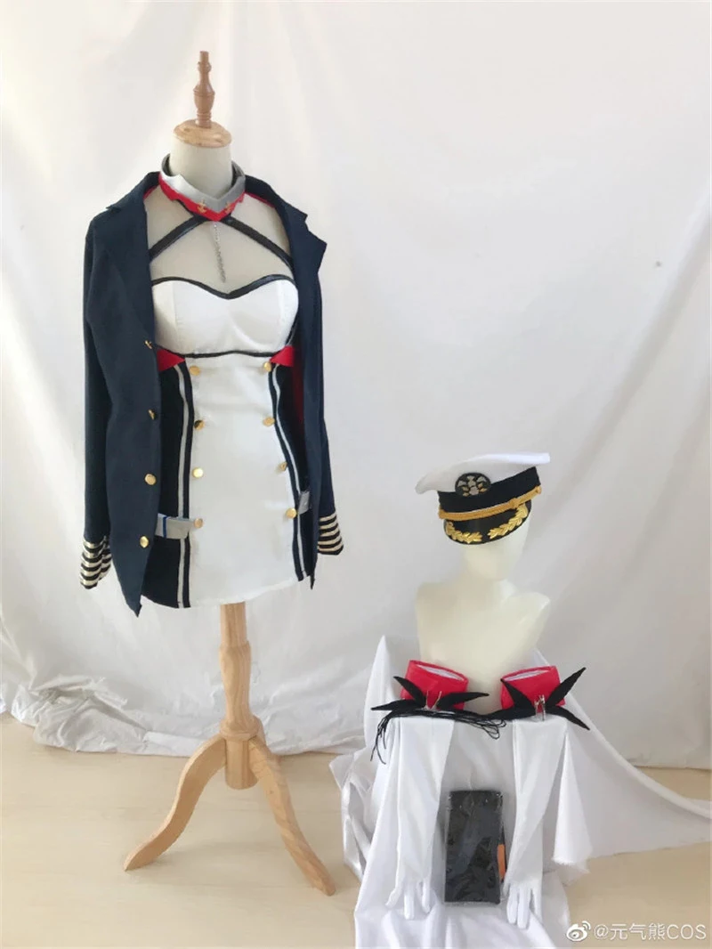 Azur Lane Game Cosplay Costume IJN Ayanami Top Dress Girls Cute