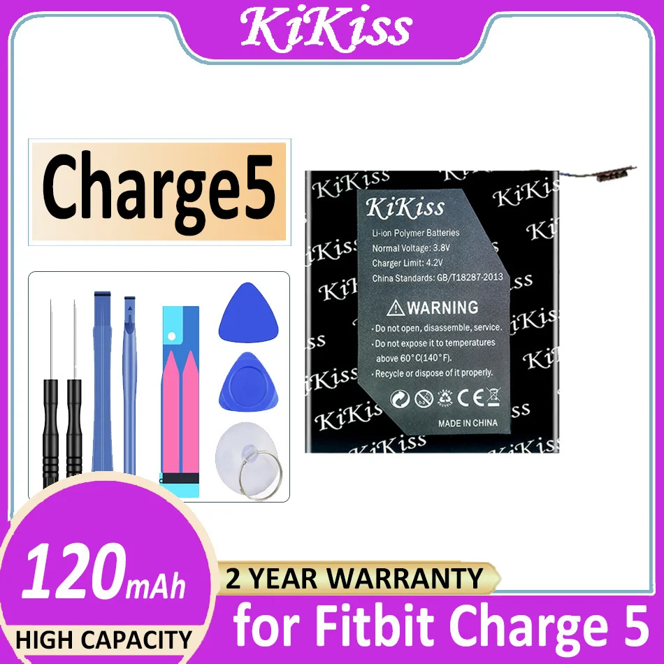 

Аккумулятор 120 мАч для умных спортивных часов Fitbit Charge 5 Charge5