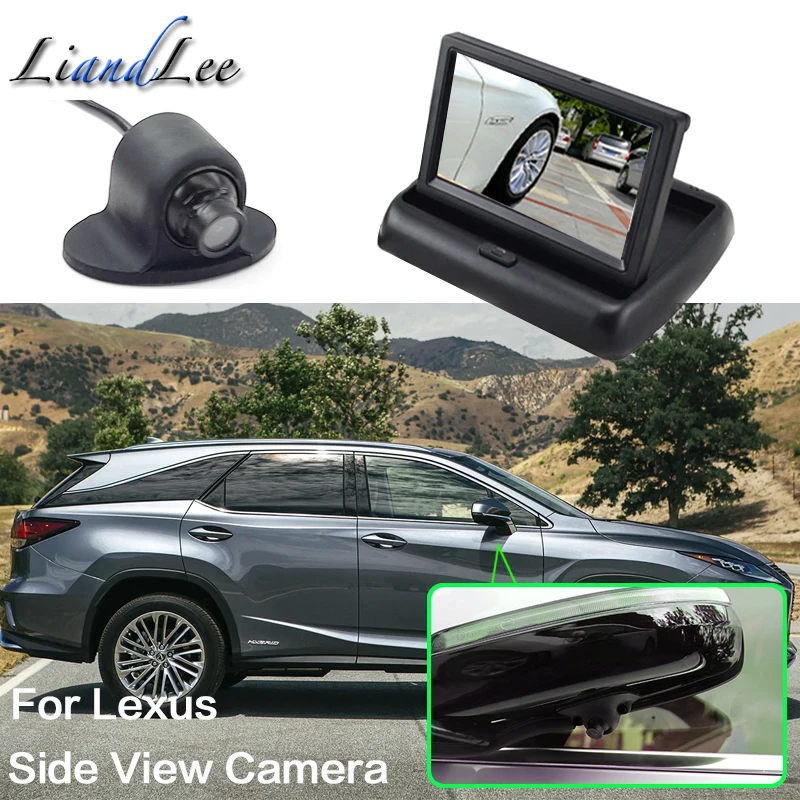 

For Lexus IS LS NX RX Parking Optima assist Camera Image Car Night Vision HD Front Side Rear View CAM Right Blind Spot Camera