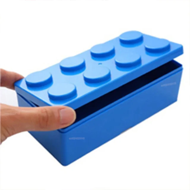 Building Blocks Storage Box Desktop Makeup Cosmetic Box Space Saving Office Storage Box for Jewelry Sundries Pen 5