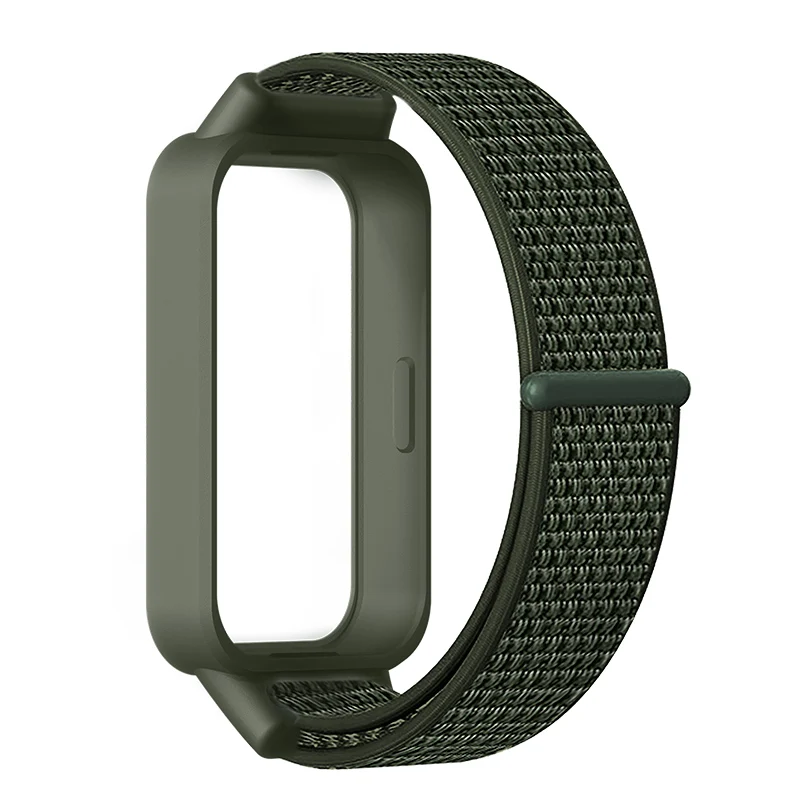 Sports Nyon Bracelet and Protective Bumper Shell Cover with Strap