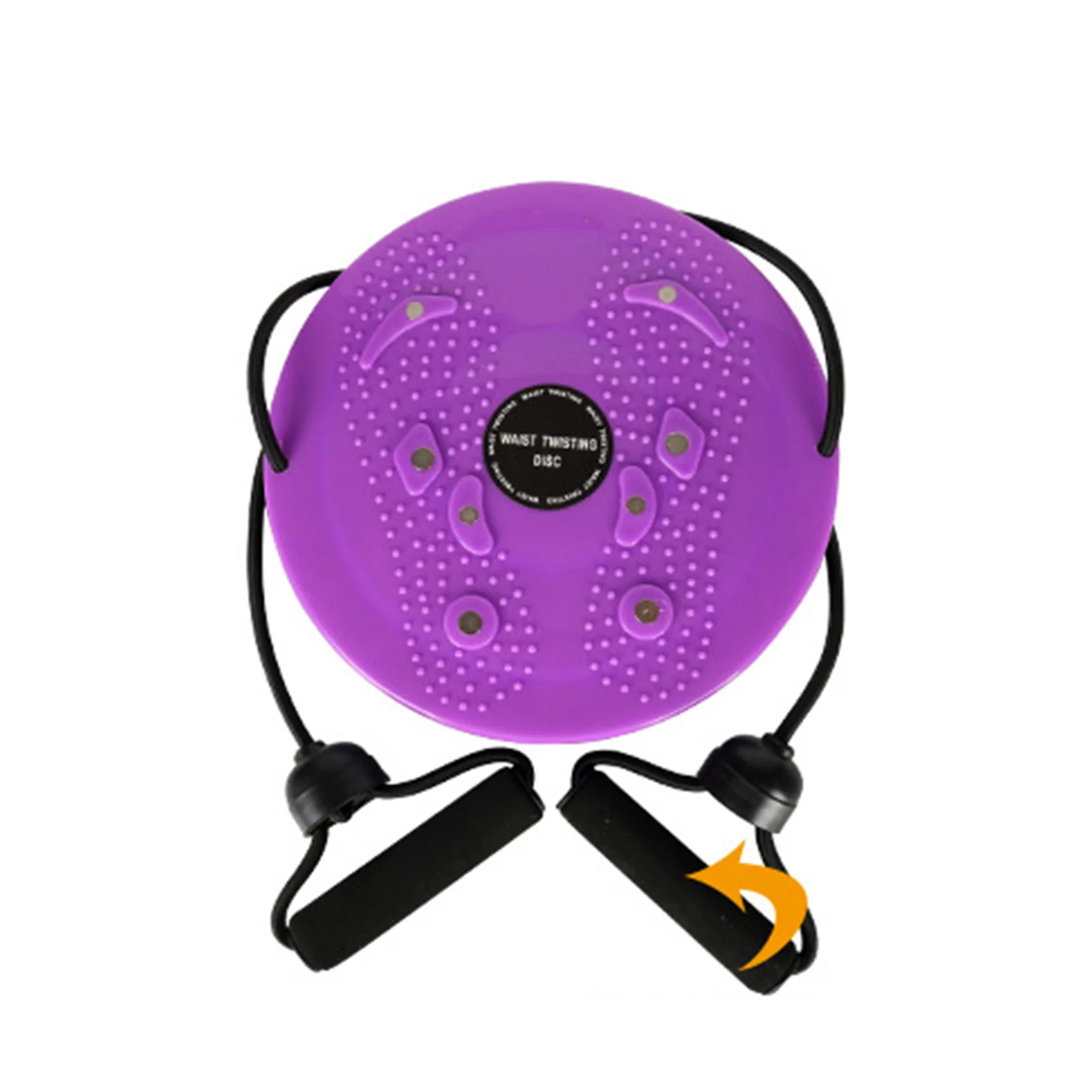 Waist Twisting Disc Waist Twisting Disc Magnet Foot Massage Slimming Large Area Granular Protrusions Pedal with Rope