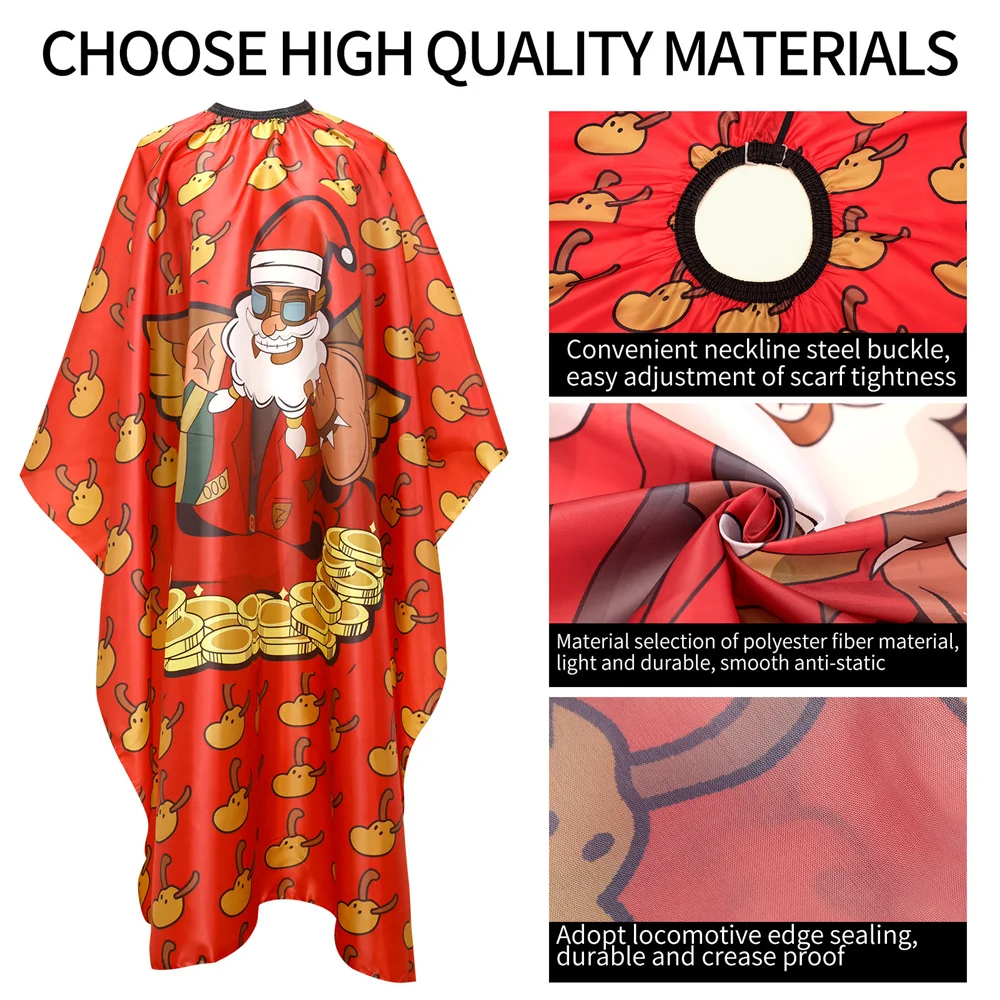 Barber Scarf Functional Unique Design Quality Widely Used Perfect For Christmas Red Scarf For Festive Occasions Post Durable 6