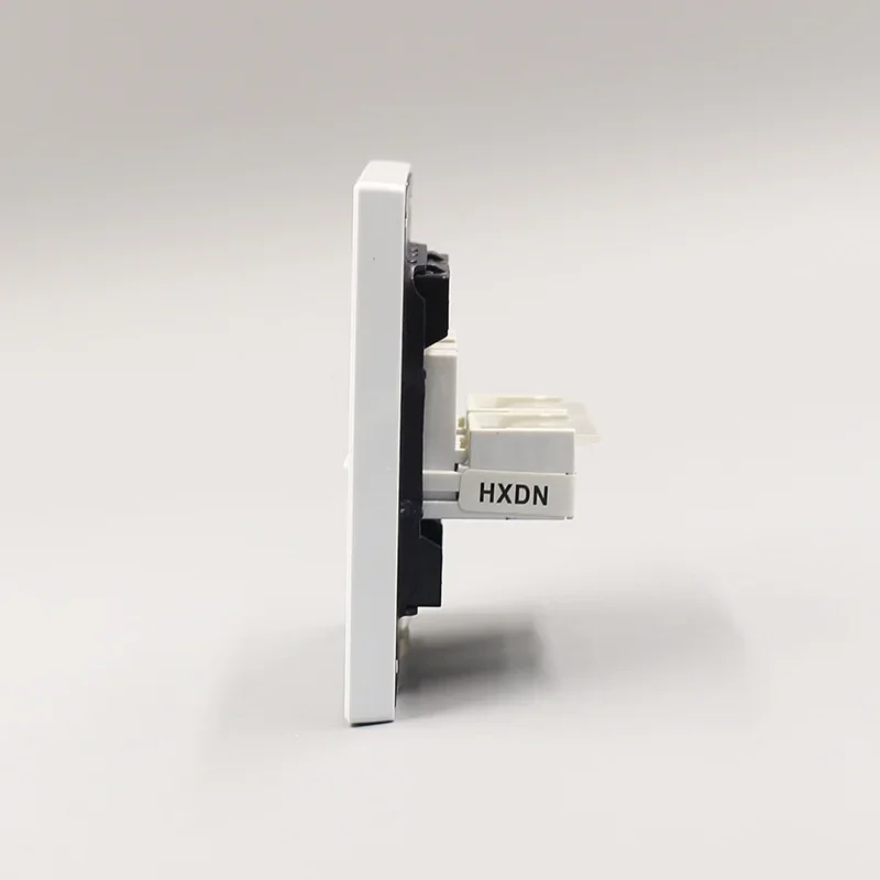 murale standard module reseau prise de cable reseau sortie gris 04