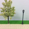 10pcs Warm White Model Street Lights Layout Lamppost Railroad Train Garden Playground Scenery LED Lamp Lighting 2