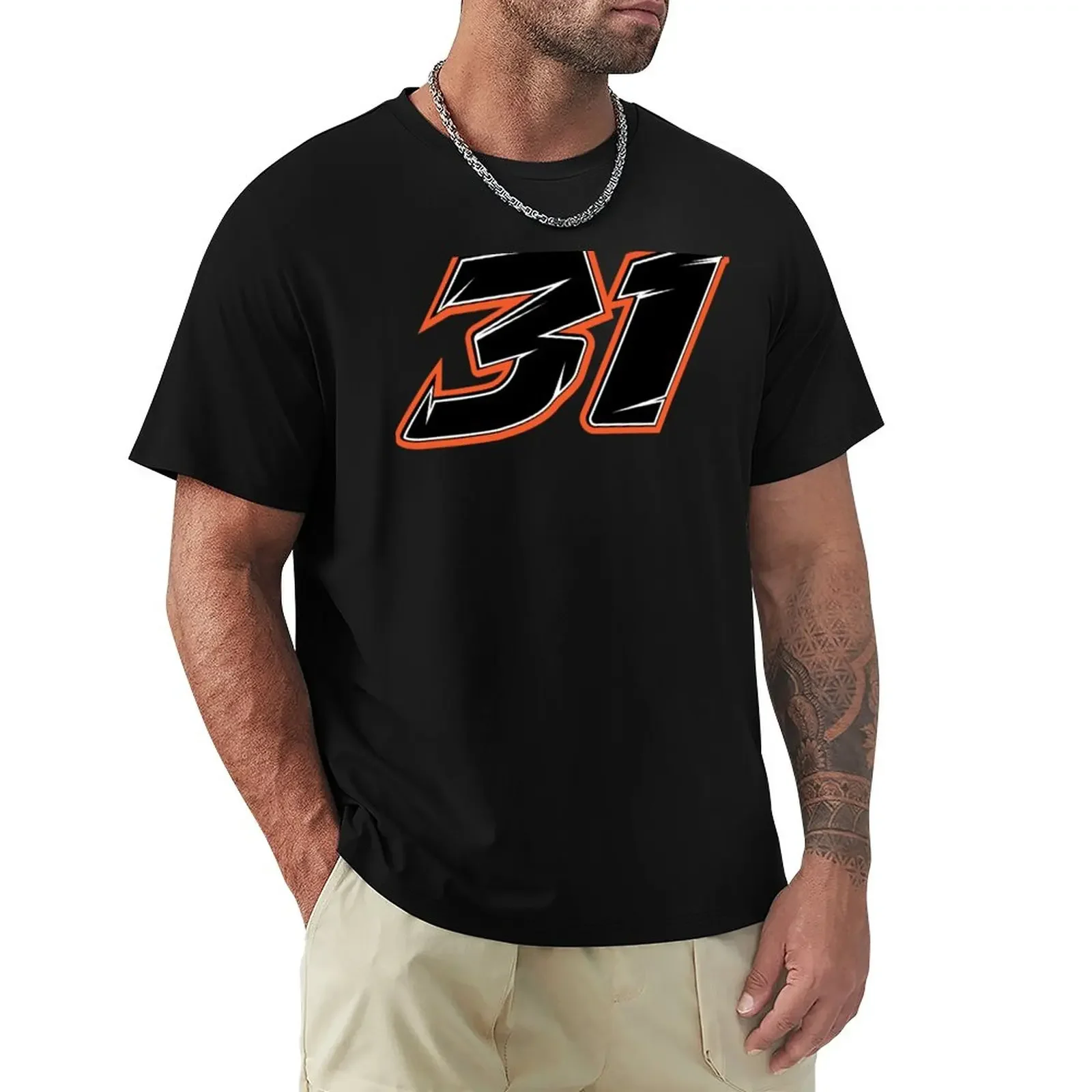 

Garrett Gerloff Number 31 T-Shirt new edition vintage clothes kawaii clothes blanks oversized t shirt men