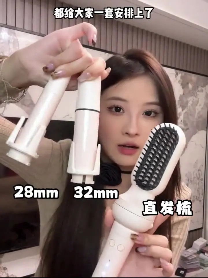 Automatic Curling Iron 32mm Auto Rotating Ceramic Hair Curler Anti-Scald Fast Heating Hair Curling Wand for Hair Waves Styling 1