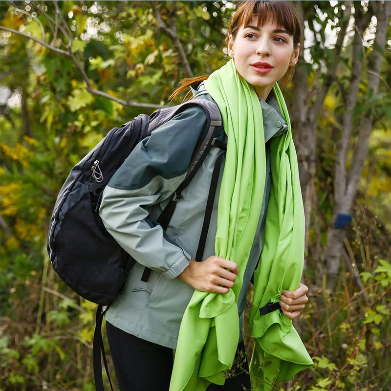 Quick-Dry Microfiber Sports & Beach Towel