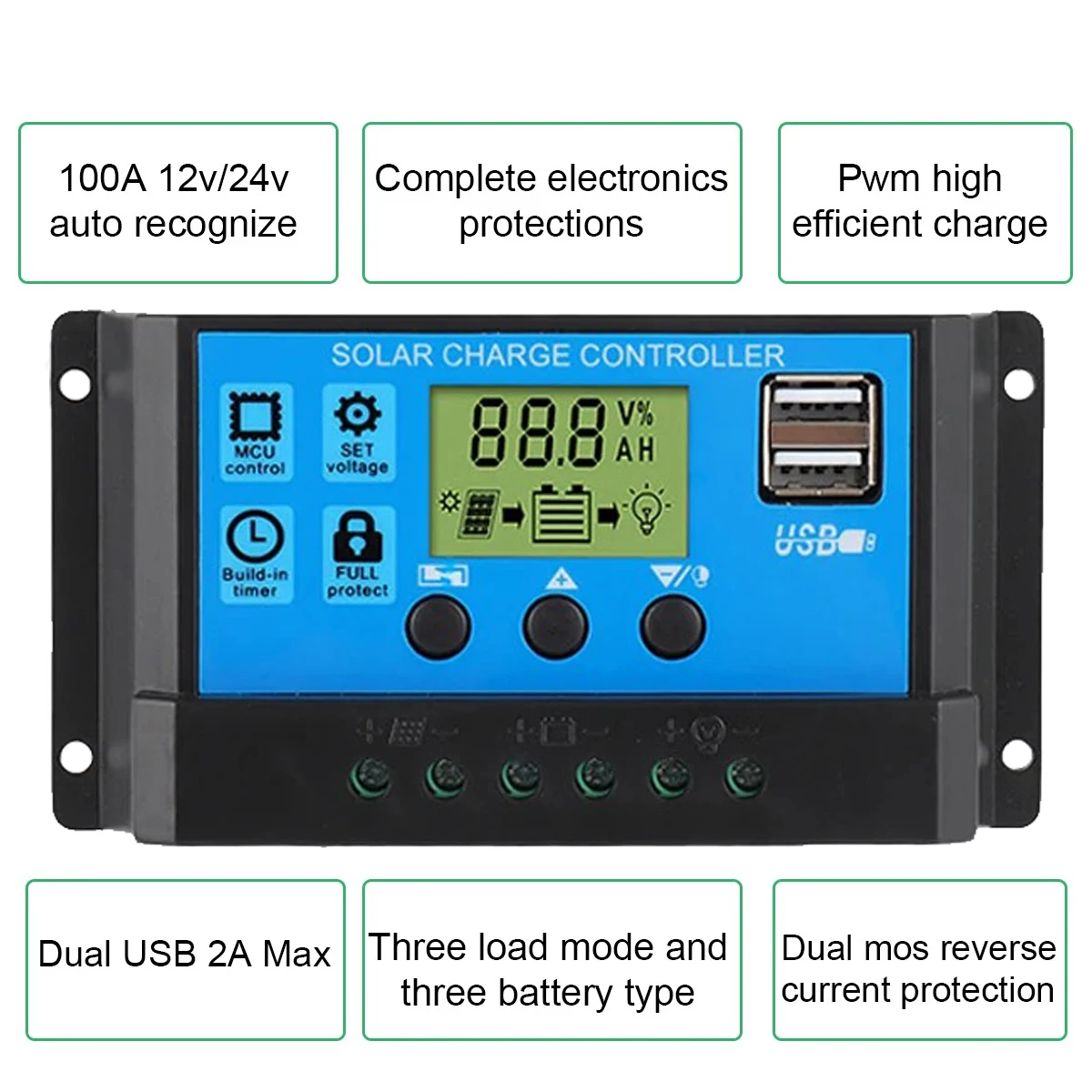 Soalr Kit Power Generation Combo 4000w Inverter 200w Solar Panel 220v Full Set for House 30A Controller 12v-220v110v Camping