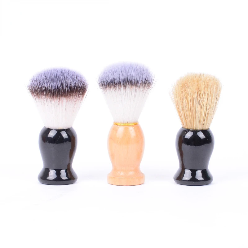 1PC Badger Hair Men's Shaving Brush Salon Men Facial Beard Cleaning