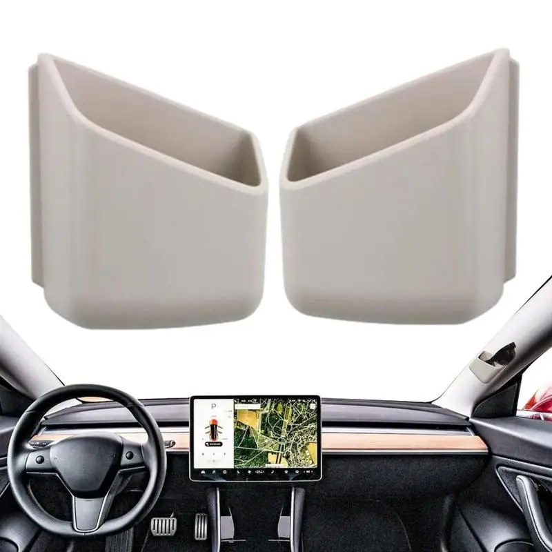 

Car Seat Side Pocket Organizer Multifunctional Car Seat Side Organizer Box Strongly Adhesive Organizer Box For Car Interior
