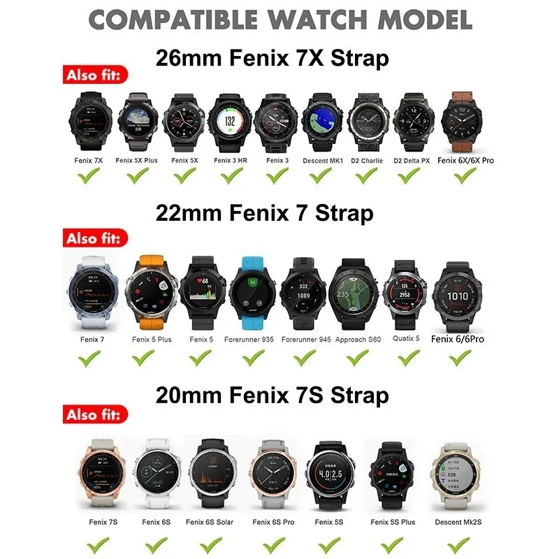 Premium Stainless Steel Watch Band: Elegant Metal Strap Wristband Bracelet for Smartwatches, Adjustable 20/22/26mm Width