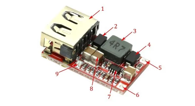 6 Convertitori Step-Down DC-DC | 6-24V A 5V 3A | Caricatore USB Per Auto | Modulo Alimentazione