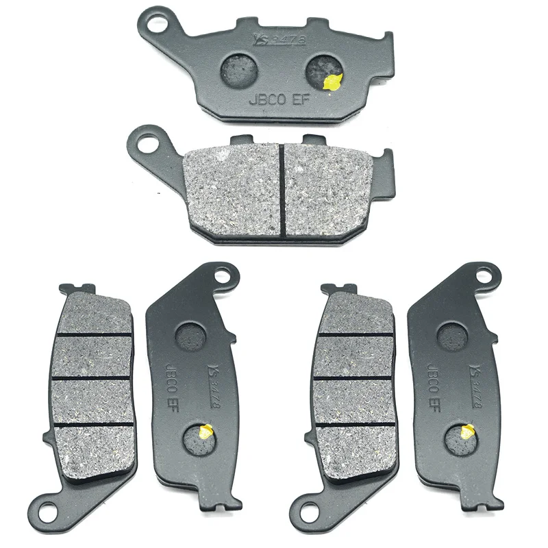 For Triumph Tiger 800 XC800 XCR800 XCA800 XR800 XRT800 2011-2018 Street Triple 675 2008-2012  Front & Rear Brake Pads KIt Set