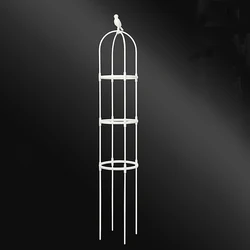 Climbing Plant Trellis Garden Support Cages - 3 floors (White)