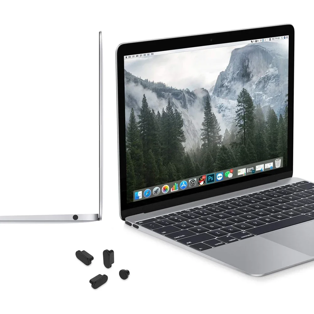 Anti-Polvere Con Tappi Porta Per Macbook Air 2023/2016 A2941 A2681 A2337 Macbook Pro14 A2918 A2991 A2992 A2442 A2338 M3 M2 M1