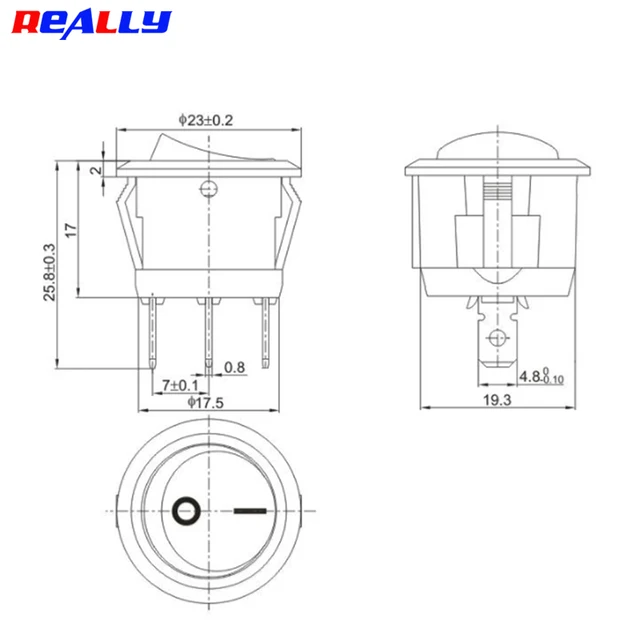 Interruttore A Bilanciere T85 SPST 2 Pin - 10 Pezzi Con Cablaggio, 6A/250V, Per Moto E Barche - Foto 9