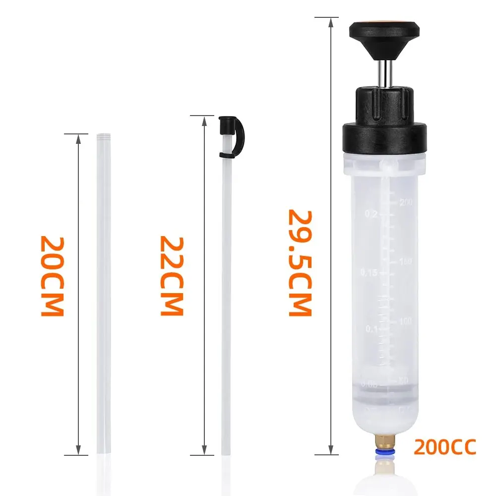 1.5L Oil Fluid Extractor Filling Oil Change Syringe Bottle Transfer Automotive Fuel Extraction Pump Hand Tool Oil Extractor Pump oil pump