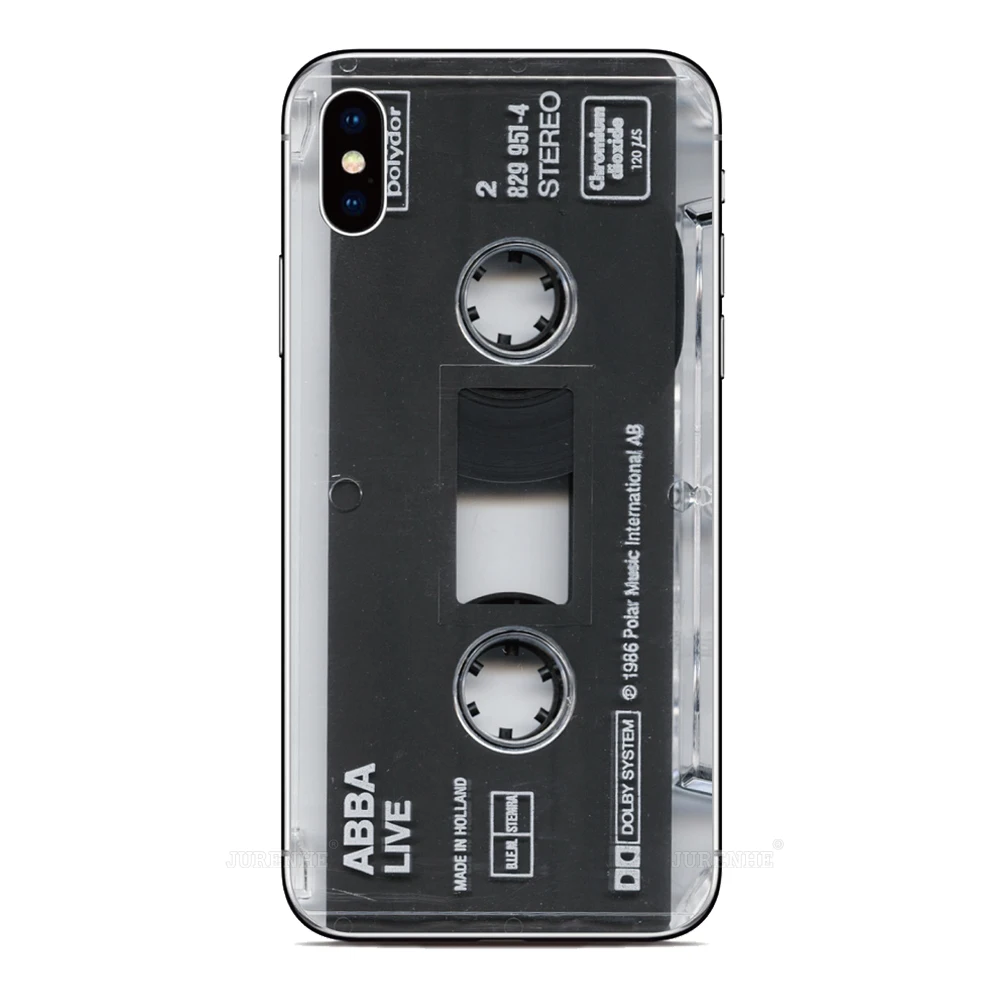 Retro Music Tape Design Phone Case