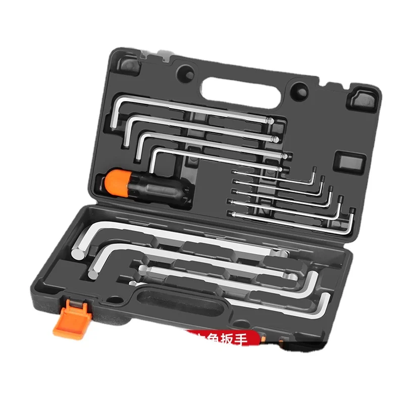 Yy Spanner Set Automatic Single Combination Hexagonal Plum Screwdriver Tool splitter wire twisting tool automatic line electric drill 1pcs automatic hexagonal handle metal garden power tool